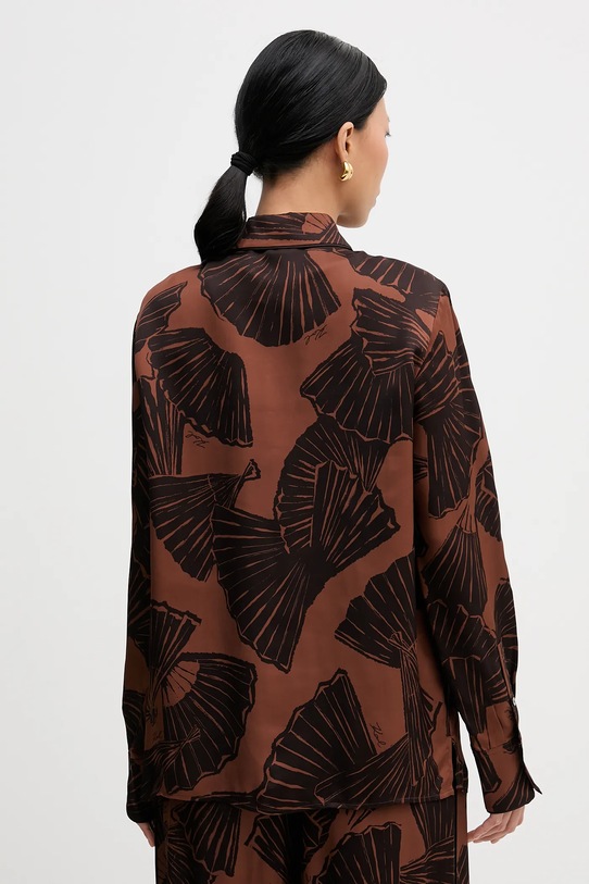 Дрехи Риза Karl Lagerfeld B1W11009 кафяв