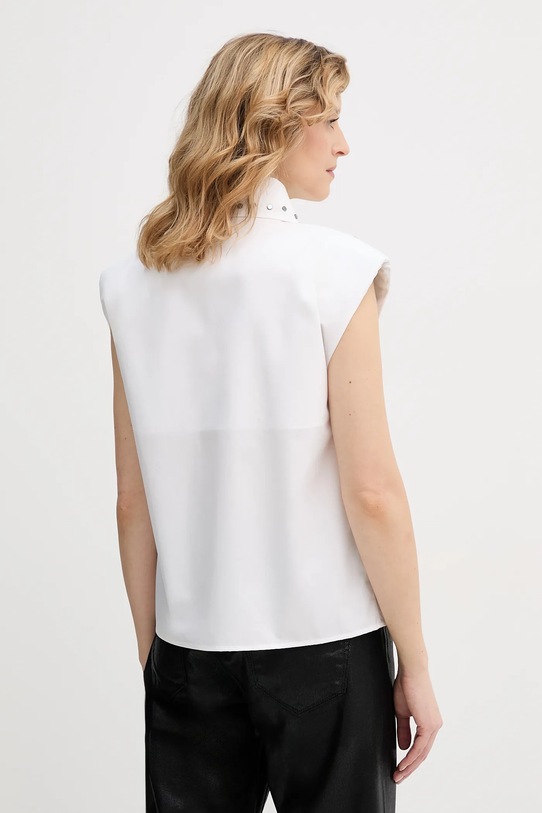 Îmbrăcăminte Karl Lagerfeld cămașă din bumbac B1W11017 alb