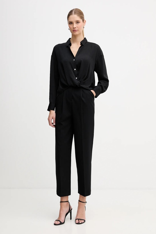 Πουκάμισο Dkny DJ6W2192 μαύρο SS26