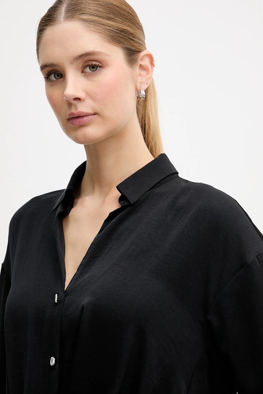 Πουκάμισο Dkny μαύρο DJ6W2192