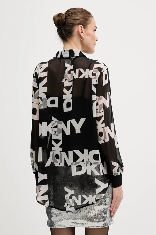 Odzież Dkny koszula P4RA6FXZ czarny