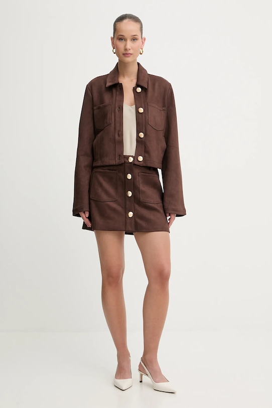 Bardot kurtka 59668TB1 brązowy SS26