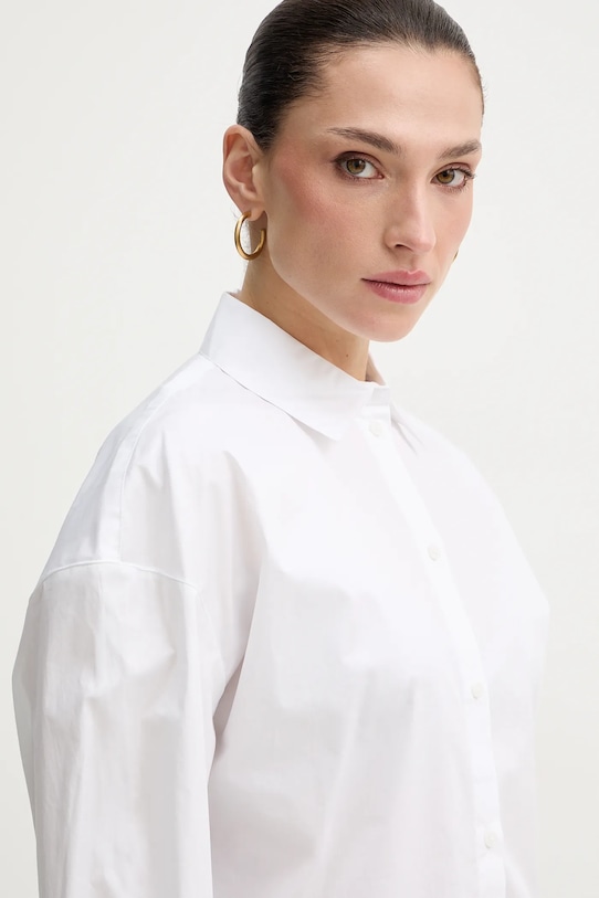 Armani Exchange koszula bawełniana biały XW001798.AF12812