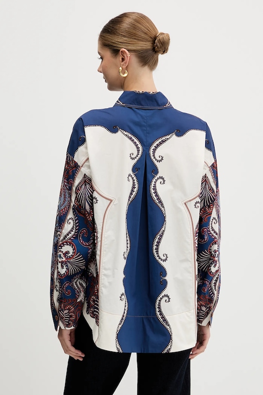 Oblečení Bavlněná košile Farm Rio 344003 modrá