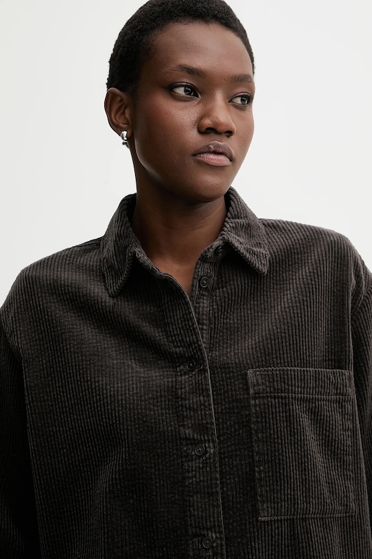 Marc O'Polo koszula sztruksowa brązowy 5000007448