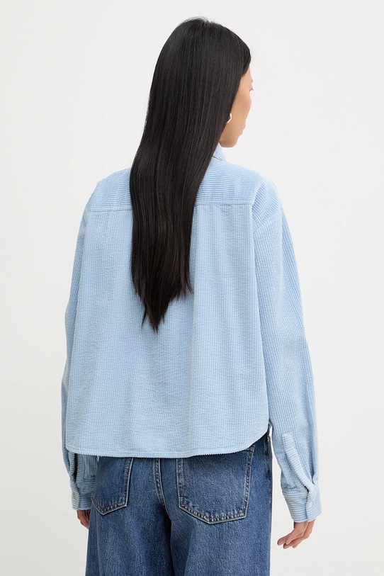 Odzież Marc O'Polo koszula sztruksowa 5000007448 niebieski