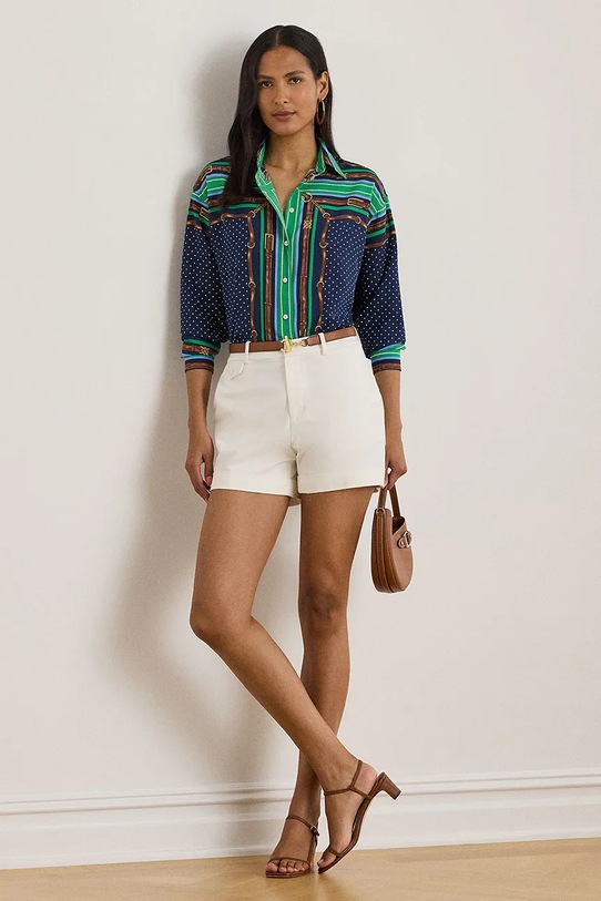 Odzież Lauren Ralph Lauren koszula 200P03687 niebieski