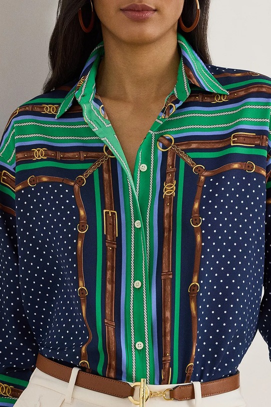 Lauren Ralph Lauren koszula granatowy 200P03687