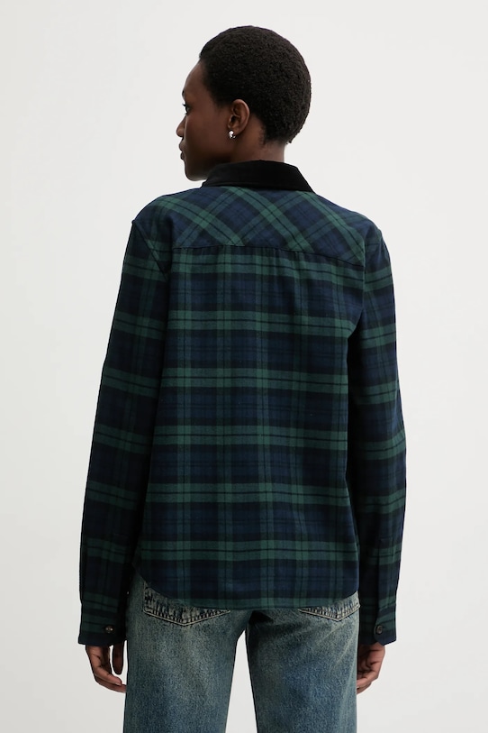 Odzież Miss Sixty koszula bawełniana 6S4XJ08700 niebieski