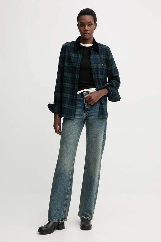 Miss Sixty koszula bawełniana 6S4XJ08700 granatowy SS26