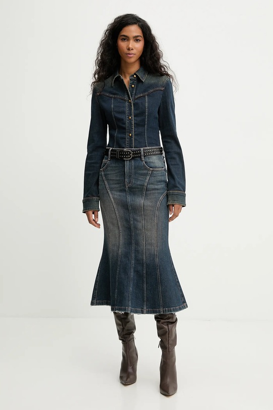 Miss Sixty koszula jeansowa 6S4XJ14500 niebieski SS26