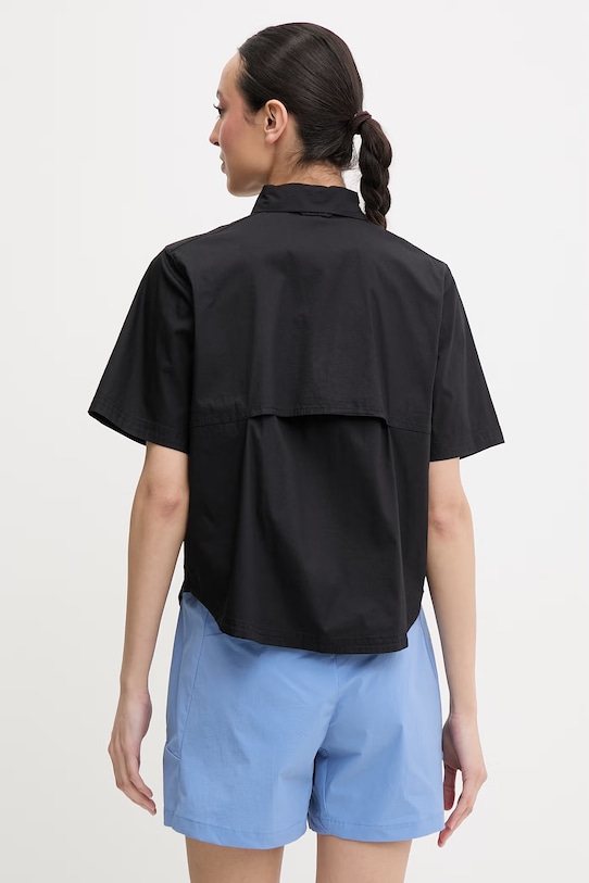 Oblečení Columbia košile dámská s bavlnou Brea Falls 2118961 černá