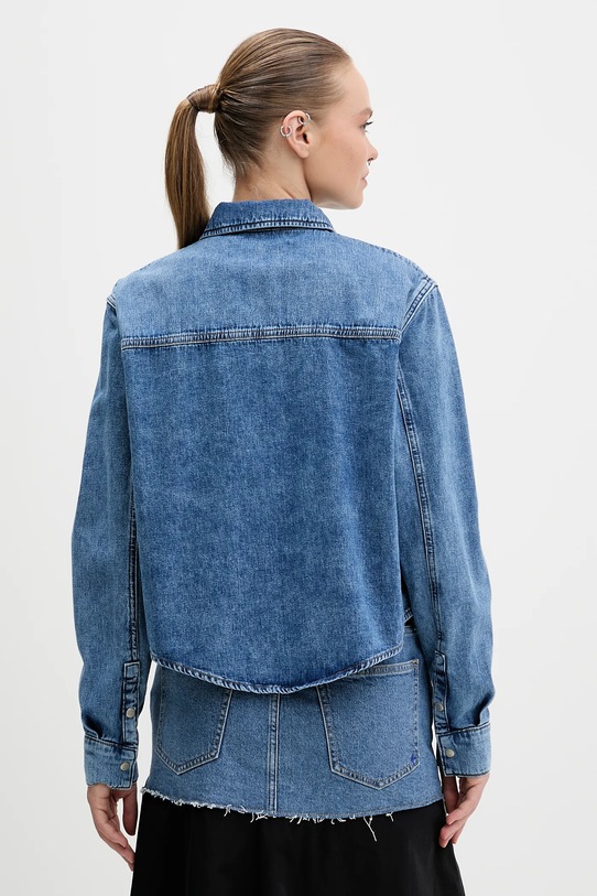 Ρούχα Τζιν πουκάμισο Karl Lagerfeld Jeans B1W11021 μπλε