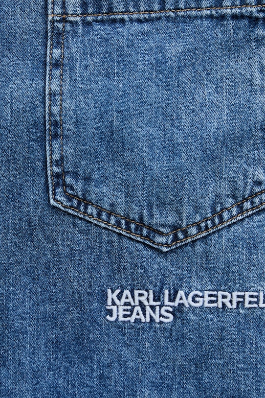 Τζιν πουκάμισο Karl Lagerfeld Jeans B1W11021 μπλε