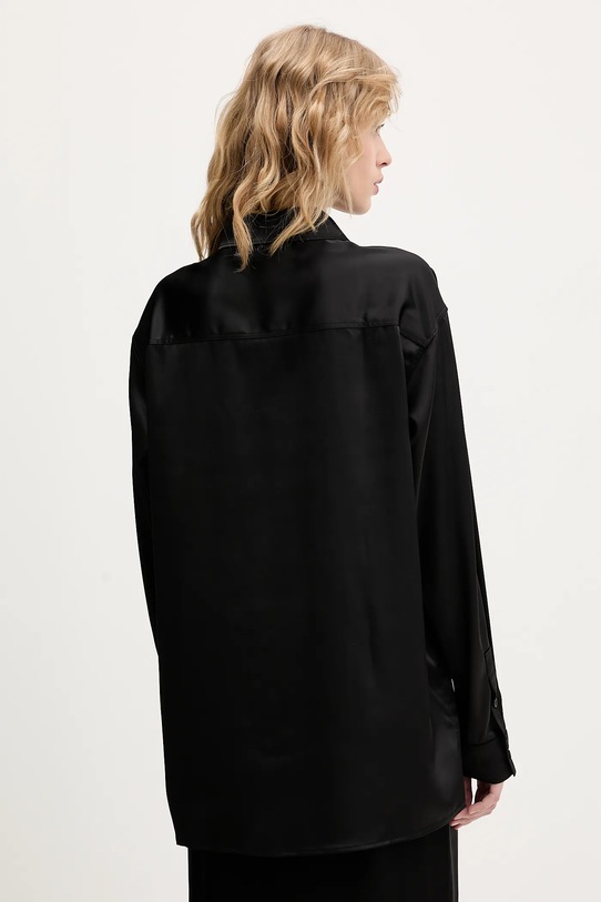 Ρούχα Πουκάμισο Karl Lagerfeld Jeans B1W11038 μαύρο