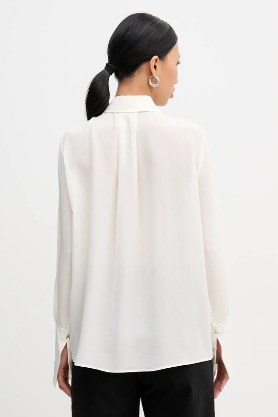 Odzież Patrizia Pepe koszula jedwabna 8C0703.A156 beżowy