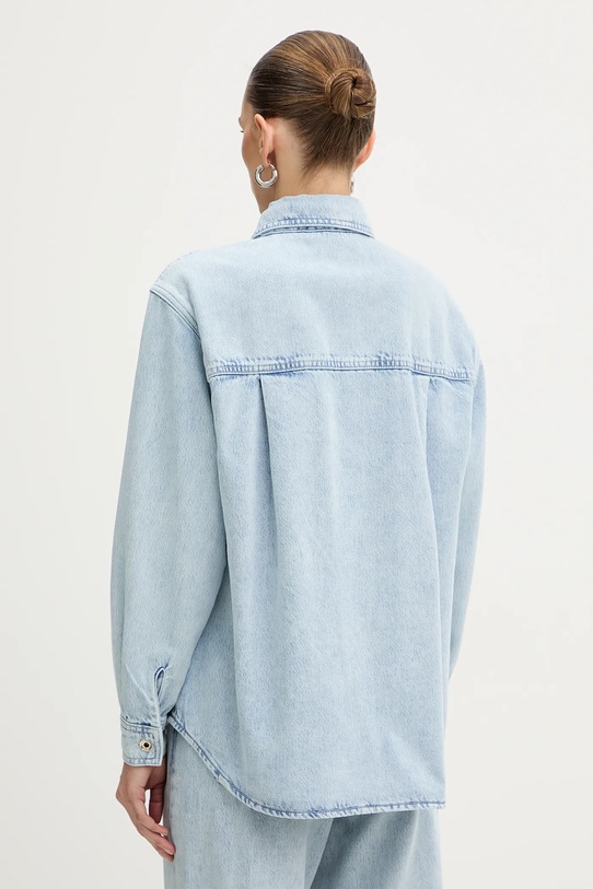 Odzież Patrizia Pepe koszula jeansowa 8C0833.D108 niebieski