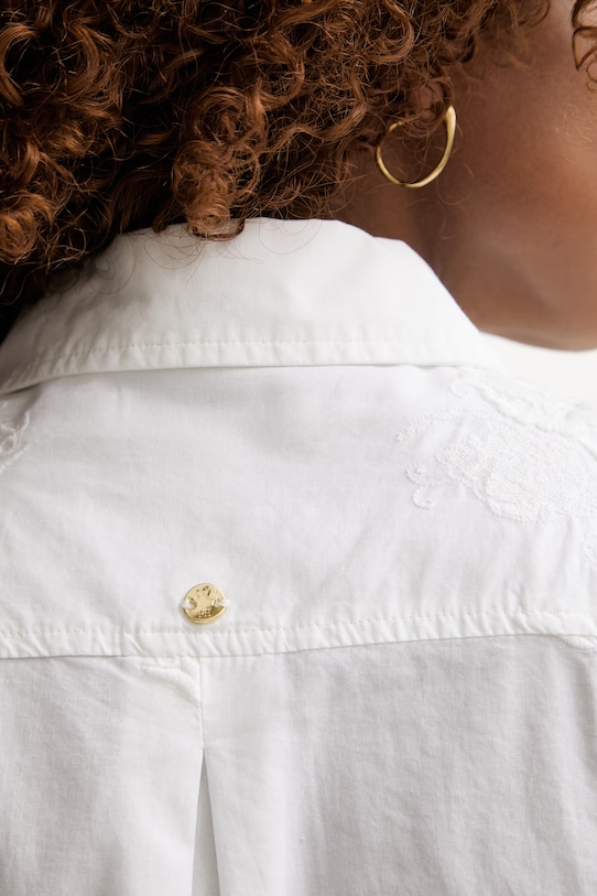 Pedro del Hierro koszula damska bawełniana 6633467 biały