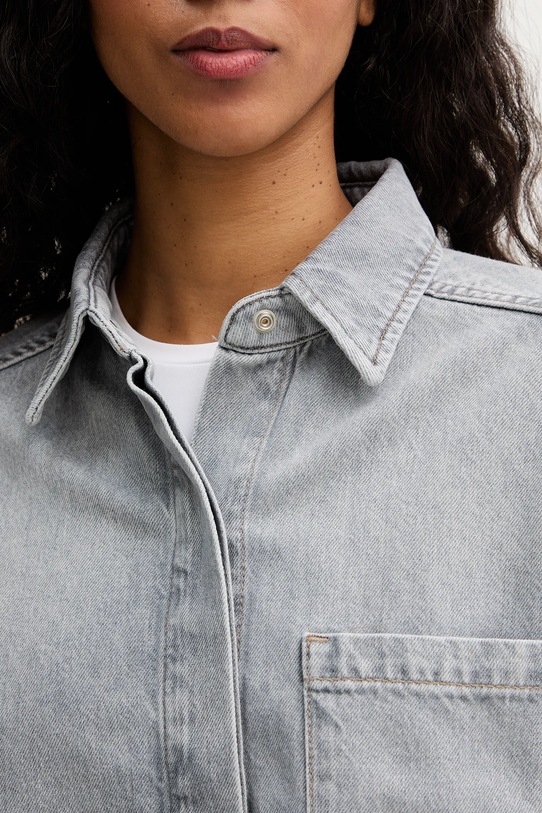 Marc O'Polo koszula jeansowa 5000007394 szary