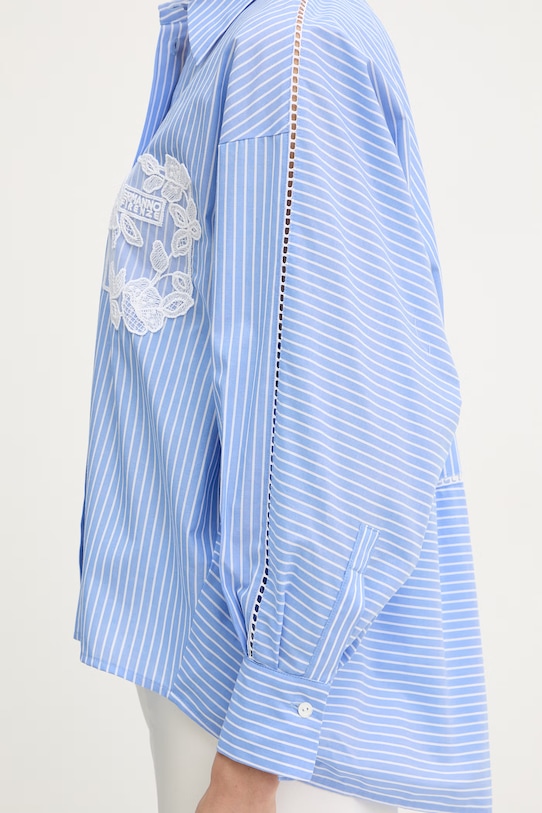 Ermanno Firenze koszula D48EK031ET1 niebieski