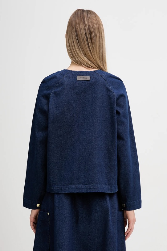 Odzież Barbour kurtka jeansowa Saima LOS0081 granatowy