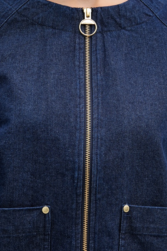 Barbour kurtka jeansowa Saima LOS0081 granatowy