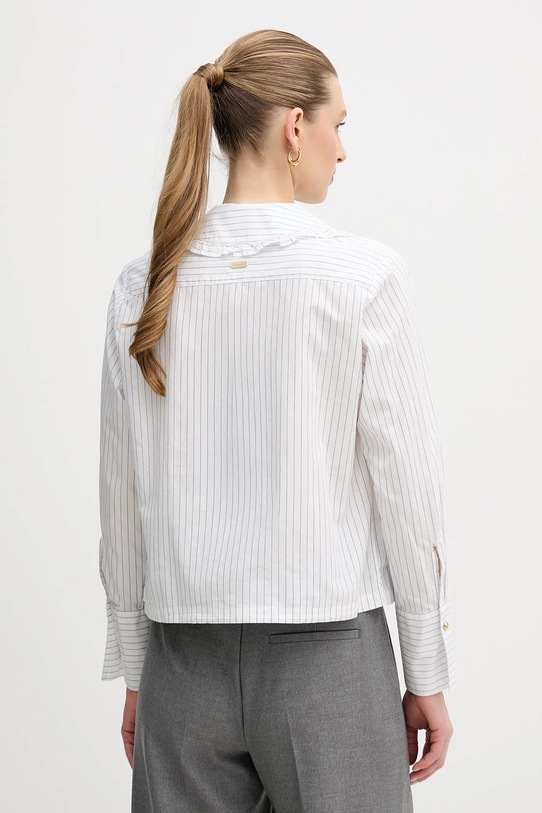 Odzież Barbour bluzka bawełniana Avery LSH1724 biały