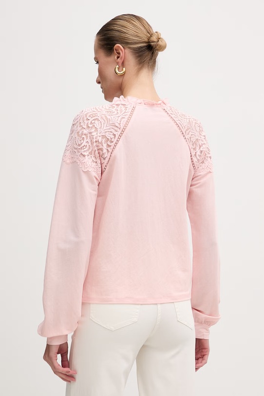 Odzież Morgan koszula TNICOLE różowy