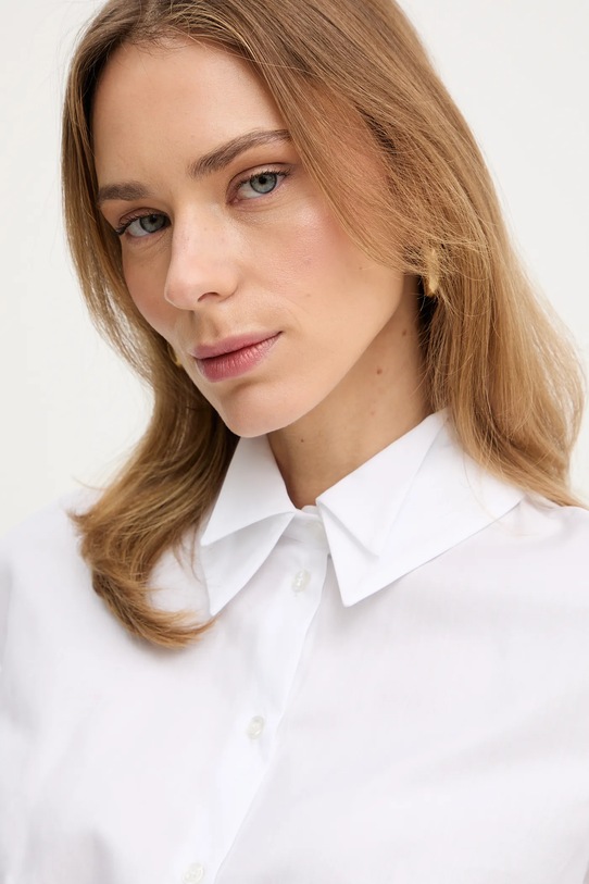 Elisabetta Franchi bluzka bawełniana biały CA12161E2