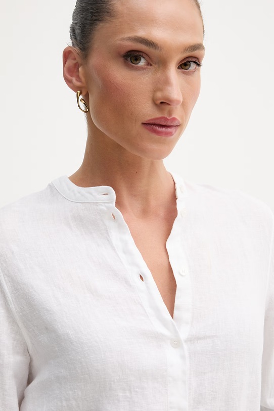 Mos Mosh koszula damska lniana Artina biały 178000.