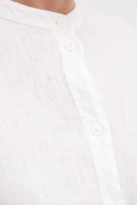 Mos Mosh koszula damska lniana Artina 178000. biały