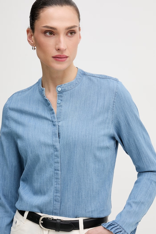 Mos Mosh koszula jeansowa Mattie niebieski 178080