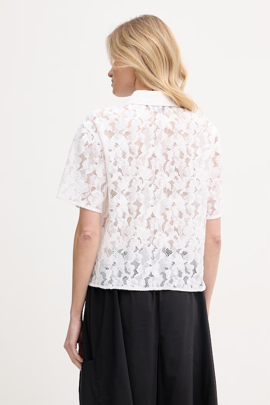 Oblečenie Mos Mosh košeľa dámska čipkovaná Lia 177140 biela