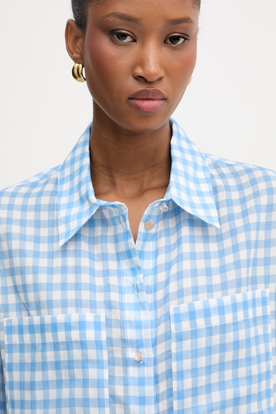 Liu Jo koszula damska niebieski WA6302.T9426