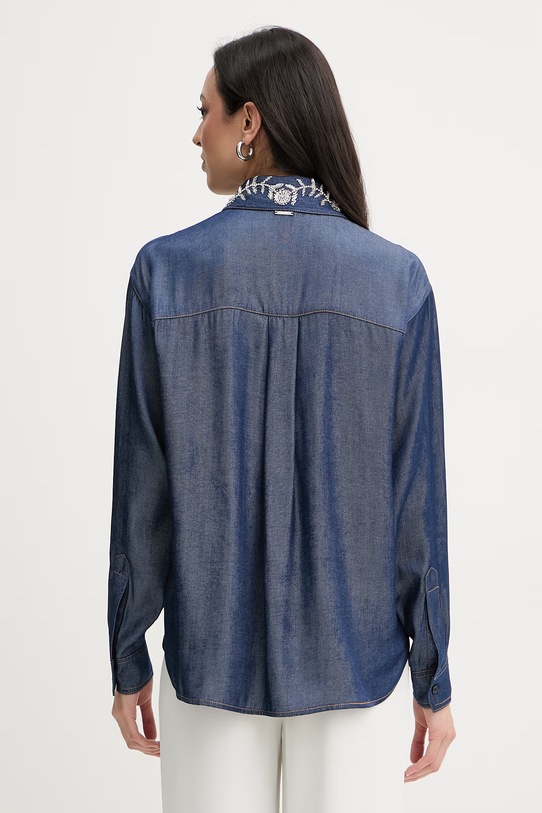 Odzież Liu Jo koszula damska UA6274.D4894 granatowy