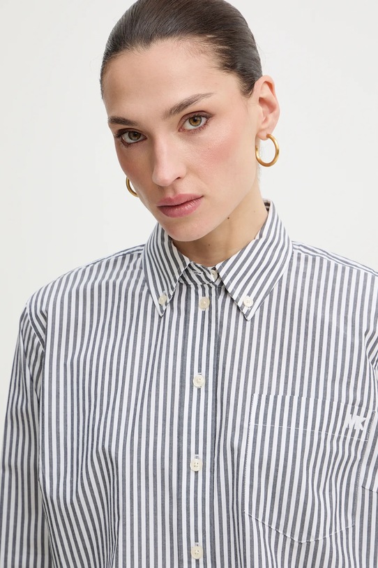 MICHAEL Michael Kors koszula bawełniana czarny MR640XNKLV