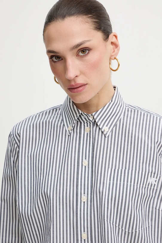 MICHAEL Michael Kors koszula bawełniana czarny MR640XNKLV