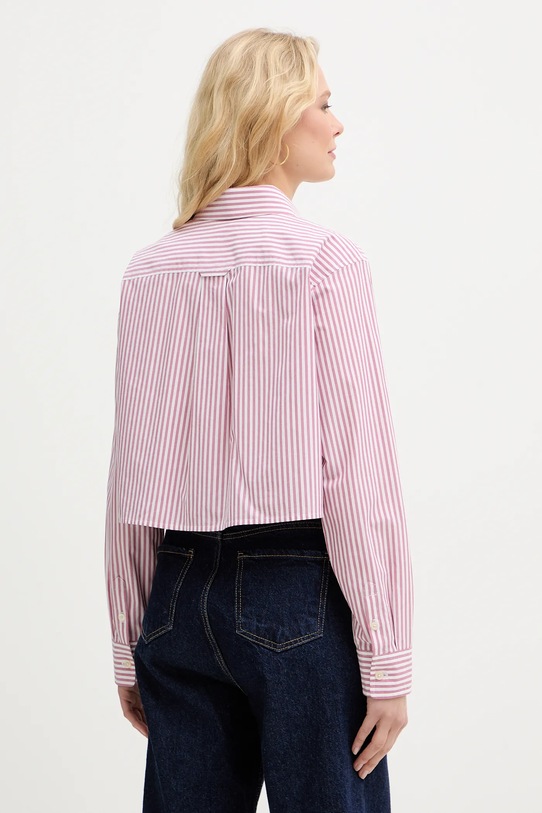 Oblečení Bavlněná košile MICHAEL Michael Kors MR640XNKLW růžová