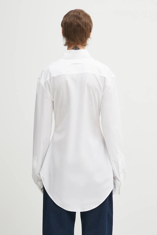 Одяг Сорочка Jean Paul GAULTIER Needles 26.01.W.ST050.C071 білий