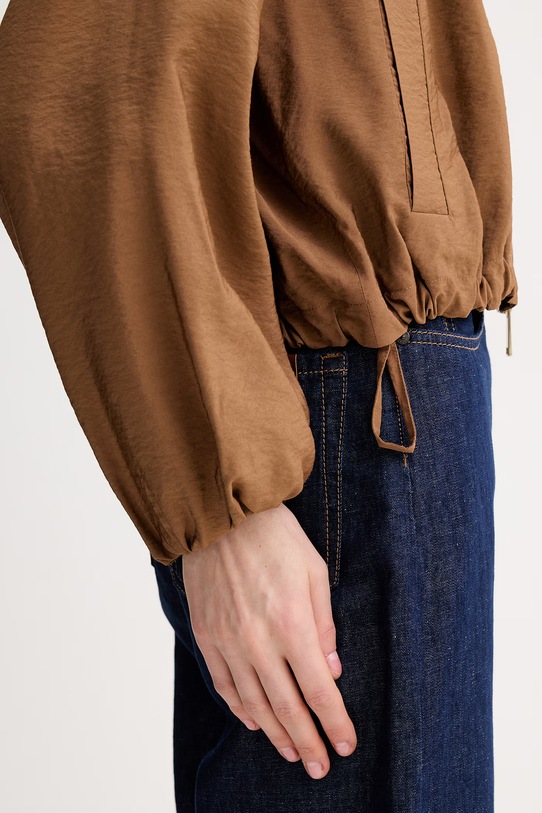 Marella krótka kurtka damska z wiskozą FICO 2613041174200 brązowy