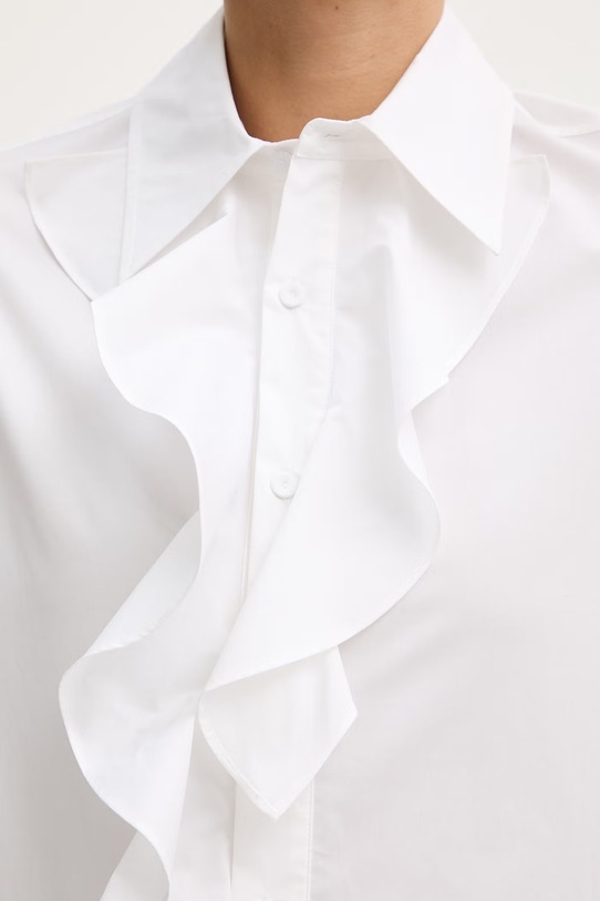 Marella koszula bawełniana FALESIA 2613111071200 beżowy