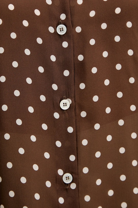 Marella koszula jedwabna ANGIO 2613111104200 brązowy