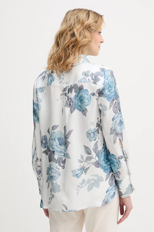 Odzież Marella koszula jedwabna SALVE 2613111141200 niebieski