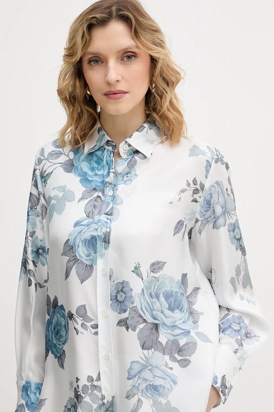 Marella koszula jedwabna SALVE niebieski 2613111141200