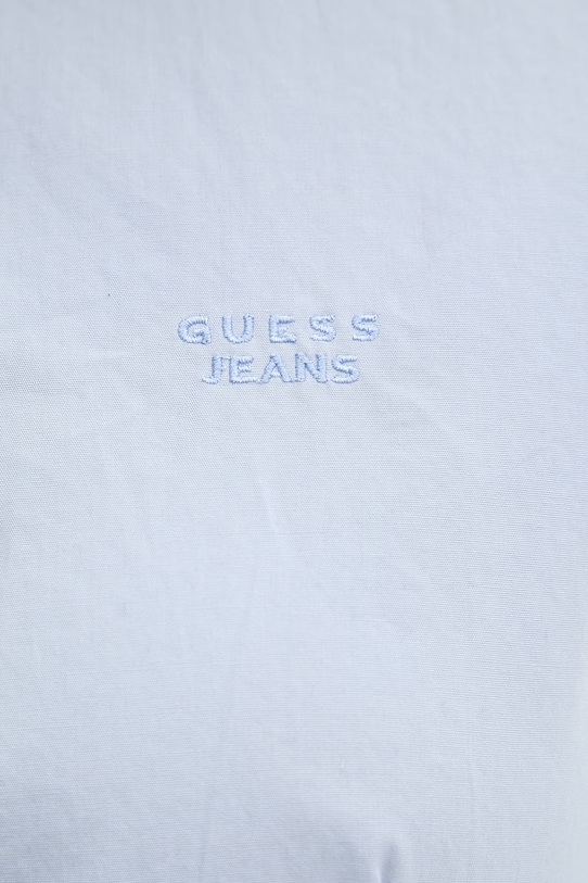 Guess Jeans camicia in cotone W6RH66.WH7P1 blu