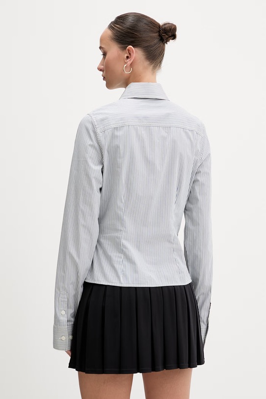 Odzież Guess Jeans koszula bawełniana W6RH66.WH7Q1 niebieski