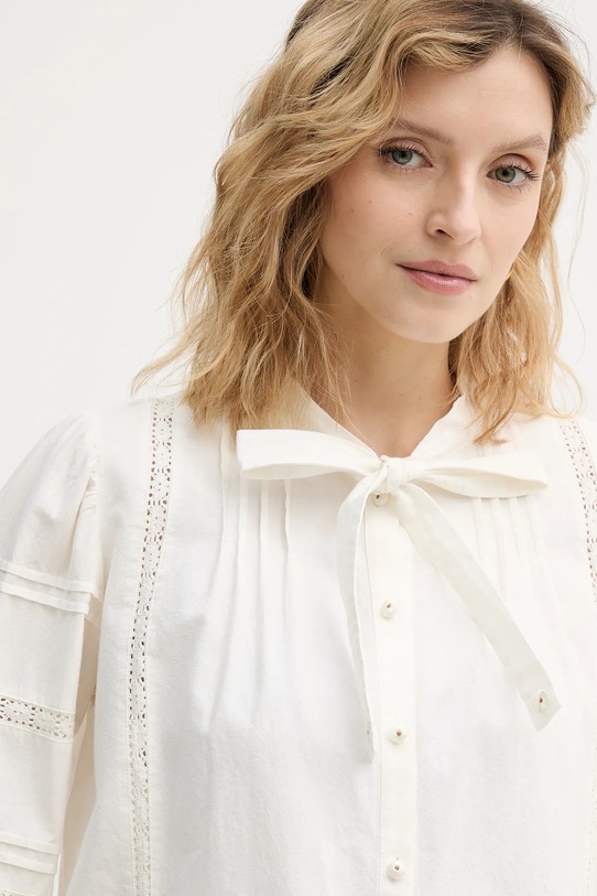 IBlues koszula bawełniana GHIANDOLA beżowy 2617111021200