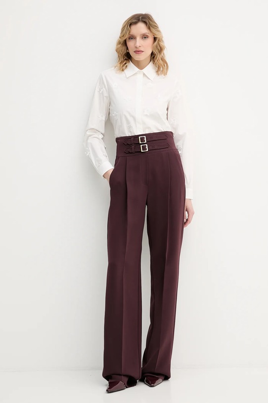 IBlues koszula bawełniana BRONCIO 2617111041200 beżowy SS26