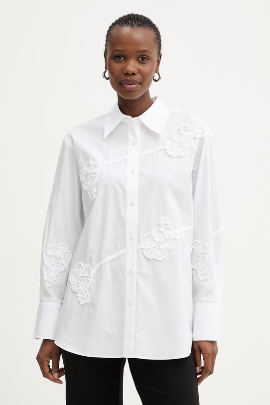 Marella koszula damska bawełniana COMUNE biały 2613111022200