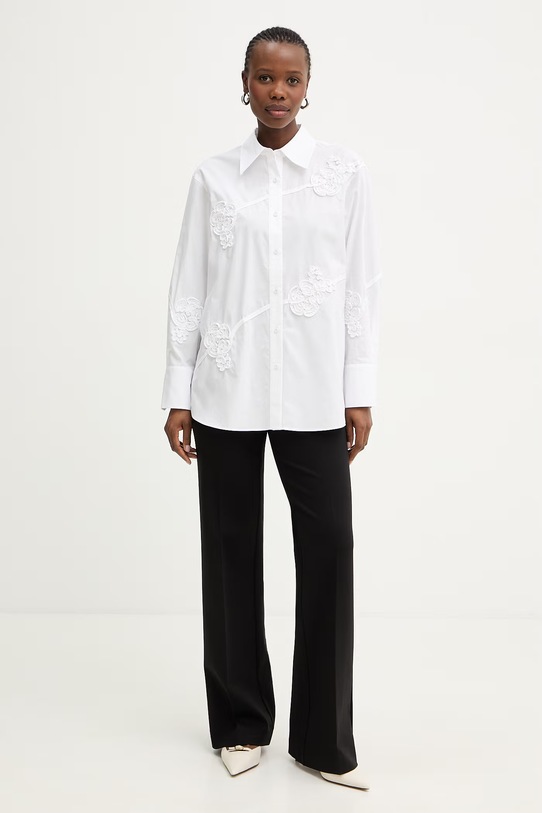 Marella koszula damska bawełniana COMUNE 2613111022200 biały SS26